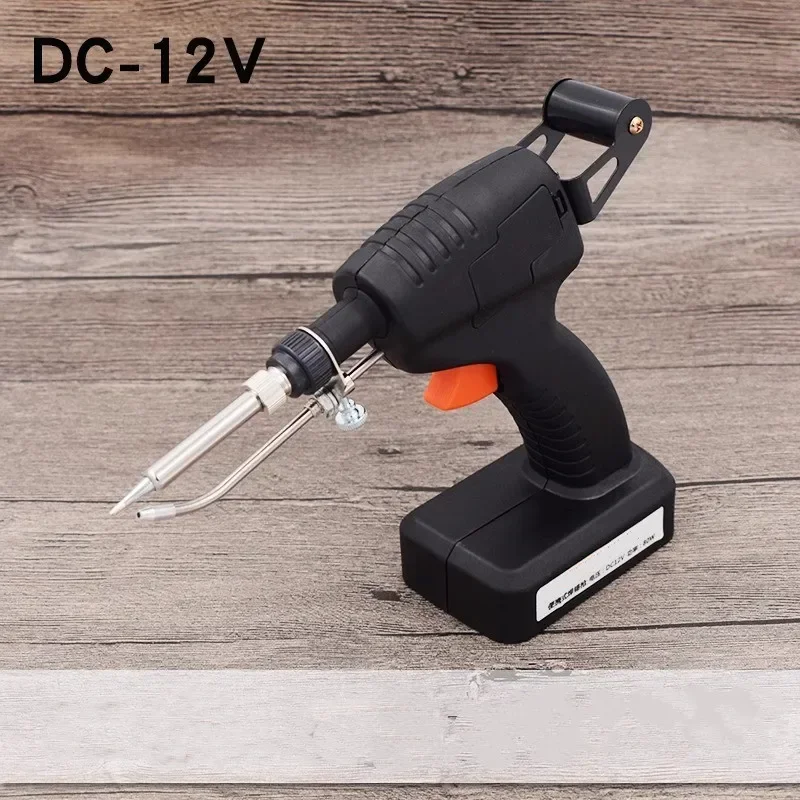 Upgrade 12v Portable Soldering Gun Battery Soldering Gun DC Power Supply Low Voltage Safety Without Battery