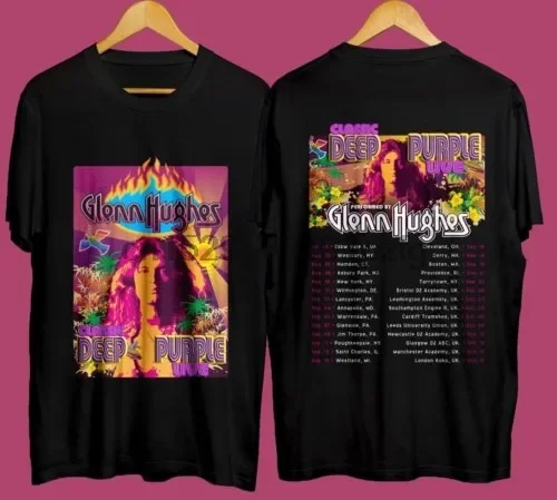 

Classic Deep Purple Live With Glenn Hughes Summer 2018 Men T Shirt S - 2Xl