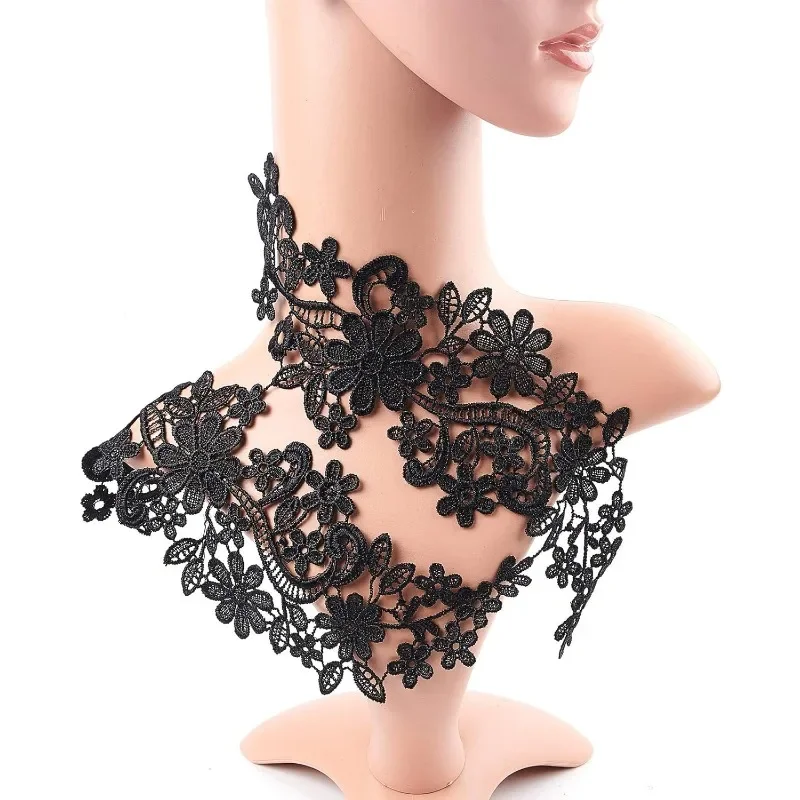 بقع زهور سوداء لملابس تصنعها بنفسك ، زين تطريز ، خياطة فستان زفاف ، إكسسوارات ملابس ، ج ، زوجان #3