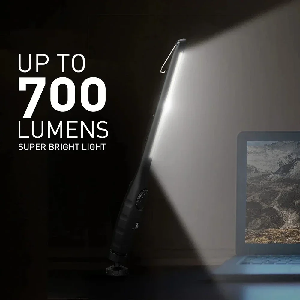 المحمولة COB LED ضوء العمل USB الشعلة القابلة لإعادة الشحن هوك المحمولة التفتيش ضوء إصلاح السيارات المنزل المرآب مصباح يدوي للطوارئ