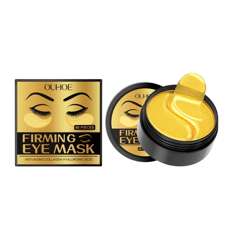 

OUHOE Gold Firming Eye Mask Gentle Care Moisturizing Moisturizing And Reducing Fine Lines Eye Mask