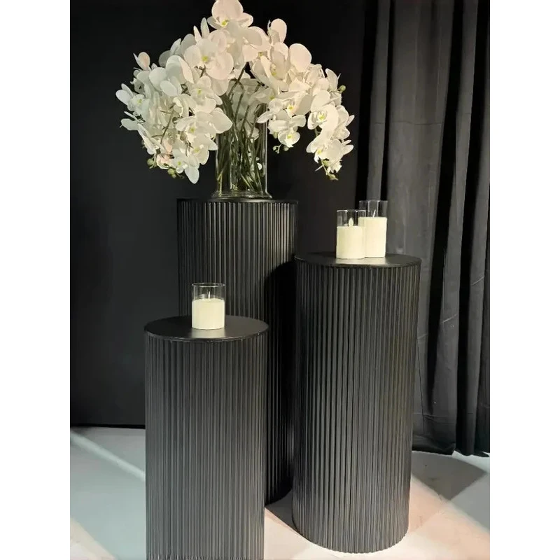 Metal Cylinder Column Frame Buffet Cake F Food Fruit Display Stand Base Ar Wedding Reception Dk