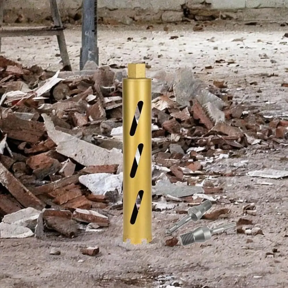 

32-51mm Wall Hole Opener Sturdy Drill Bit Effortless Mounting Core Drill Holesaw Drill Bit Dry and Wet Drilling Capability