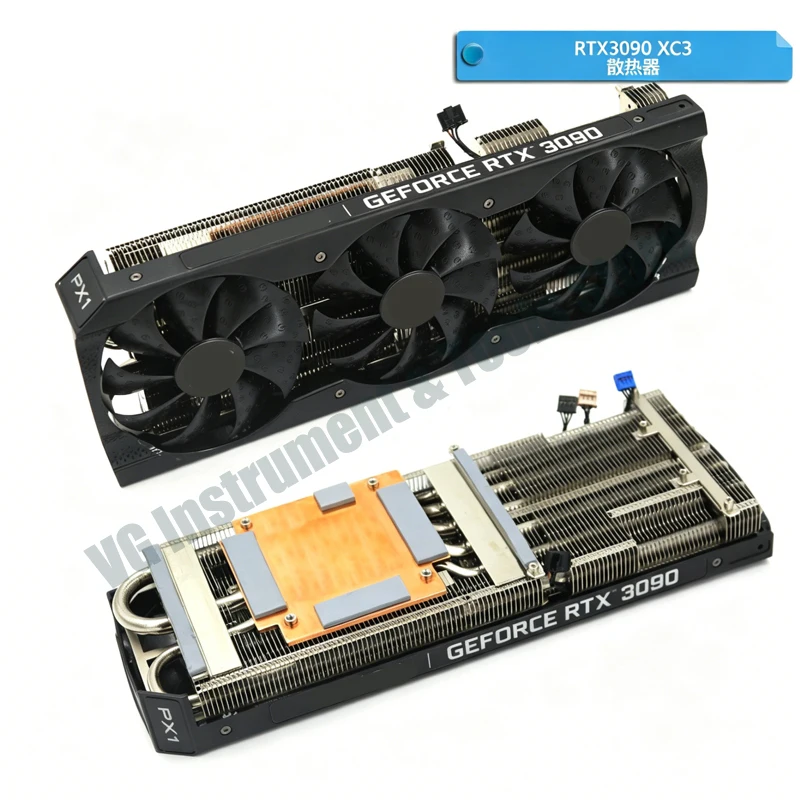Neu für EVGA Avic RTX3060 3070 3070Ti 3080 3090 XC3 ULTRA Kühlkörper-Rückplatte – Detail 2