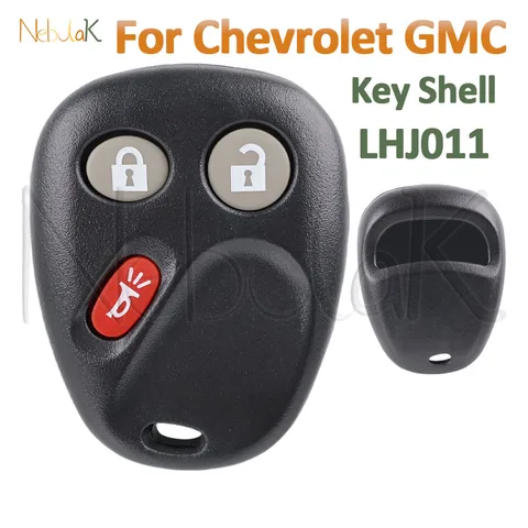 Чехол для дистанционного брелока LHJ011 для Chevrolet Chevy GMC Hummer H2 Tahoe Silverado Suburban 2003-2006, автомобильный смарт-чехол, корпус