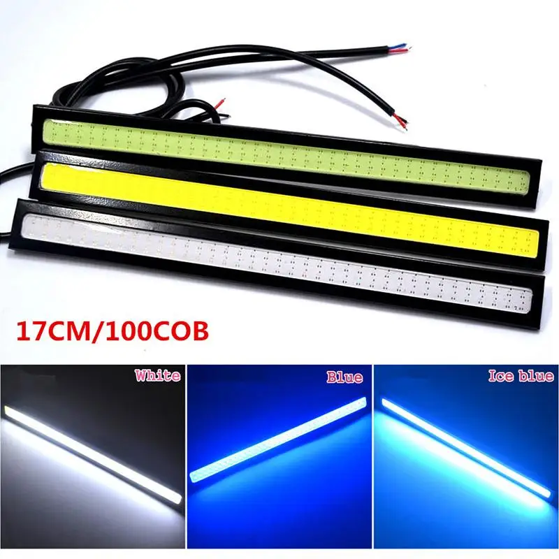 Waterproof LED Ultra Bright Daytime Running light DC 12V 17cm Car Driving lamp Dropshipping