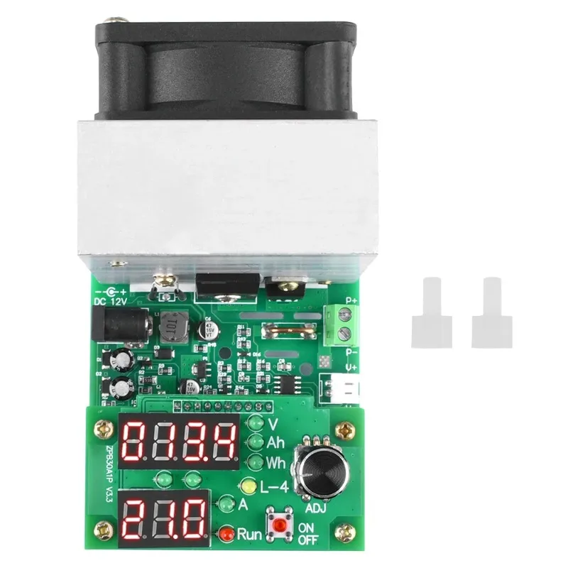 DC12V Electronic Load Tester 9.99A 30V 60W/110W Battery Tester Capacity Voltage Current Detection Battery Discharge Power Monito
