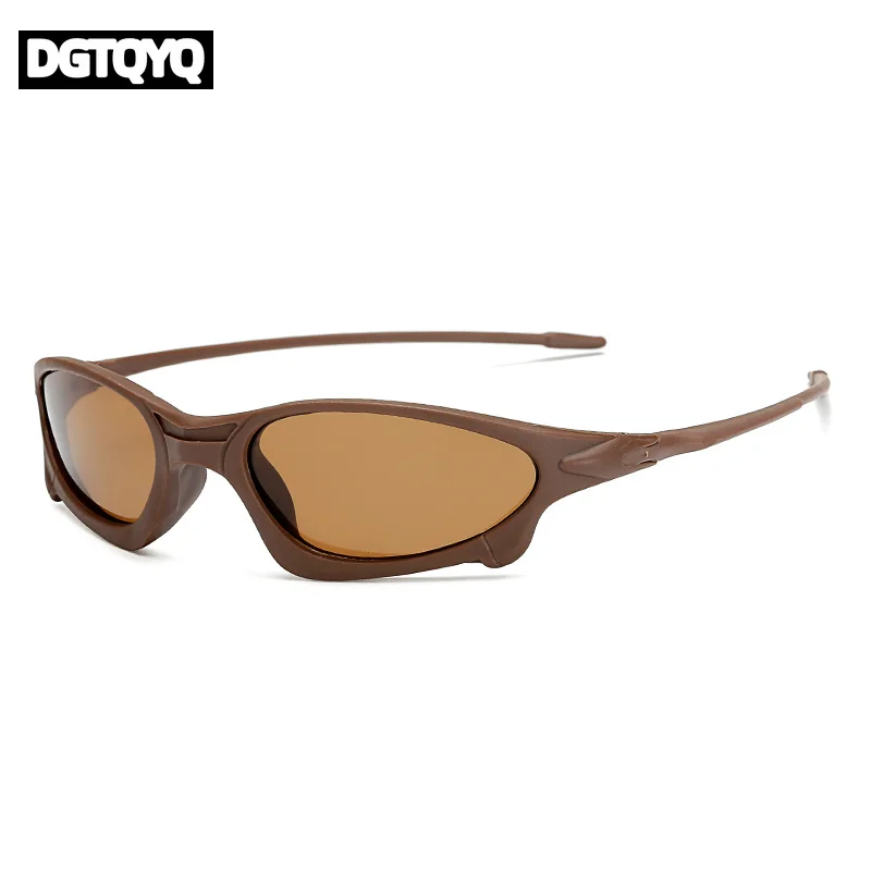 Image of Herren Polarisierte Sonnenbrille für Radfahren, Outdoor-Sport, Angeln, Laufen, UV400-Schutz, Y2K Cyberpunk Unisex-Brille