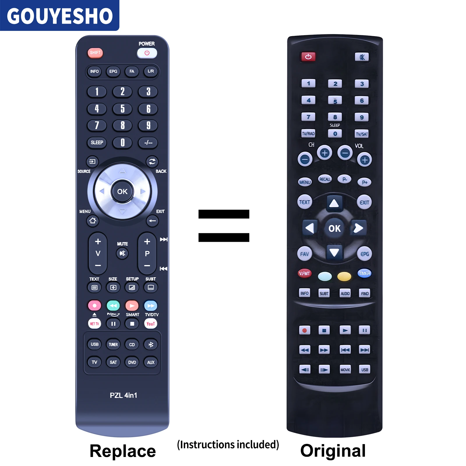 New Remote Control for Comag SL60 SL90 SL100 HD HD+ SL60HD SL90HD SL100HD