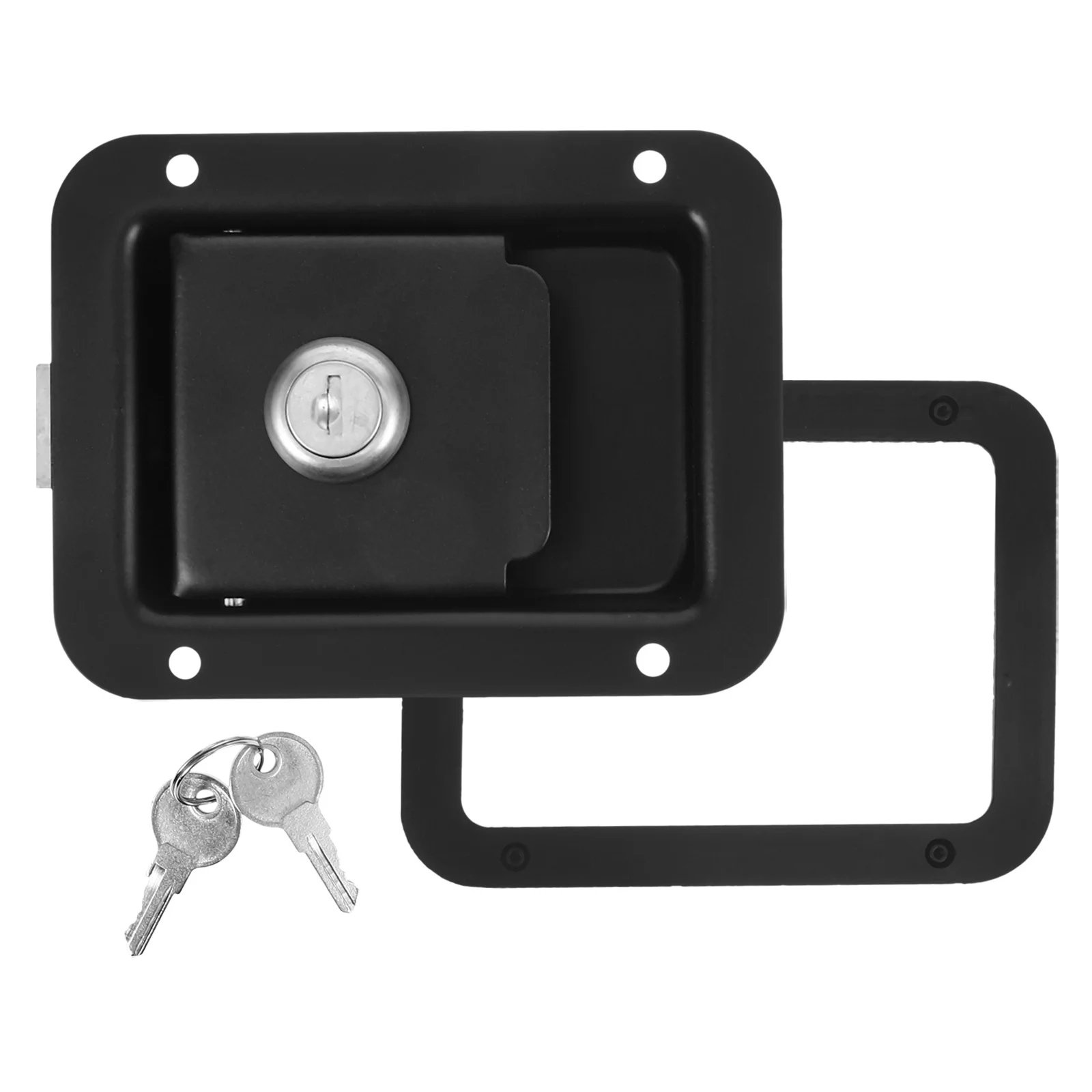 

Panel Lock Stainless Steel Heavy Duty For Rv Door Trailer Tool Cabinet Camper Truck Accessories Lock Replacement