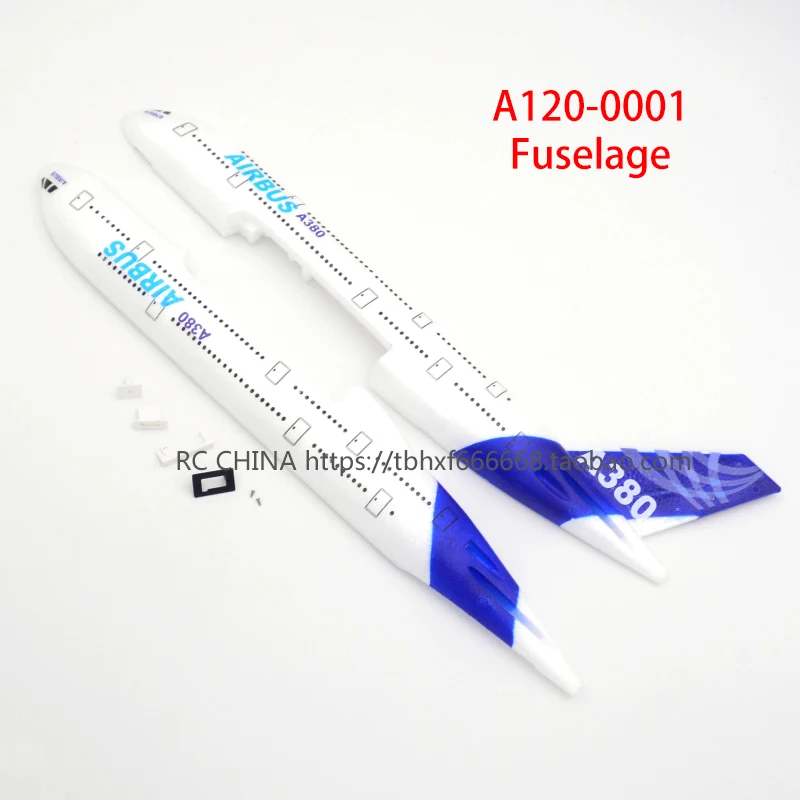 Wltoys XK A120 A380 RC avion pièces de rechange lame hélice train d'atterrissage moteur récepteur Servo lumière chargeur télécommande