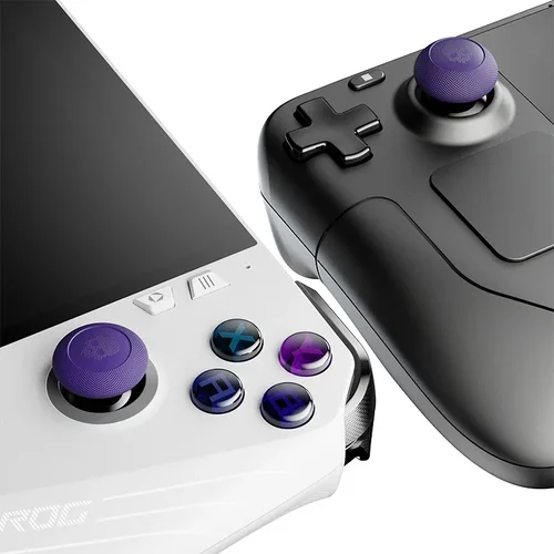 Skull & Co. Tapa de joystick convexa, juego de agarre para pulgar, cubierta para Steam Deck/OLED ROG Ally/X