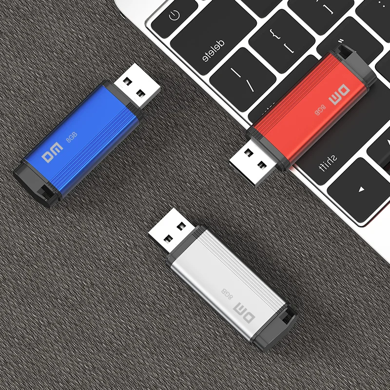 DM PD205 Metal 4GB 8GB USB Flash Pen Drive