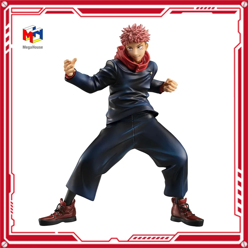 

In Stock Megahouse JJTKS, JUJUTSU Yuji Itadori New Original Anime Figure Model Toys for Boys Action Figures Collection Doll PVC