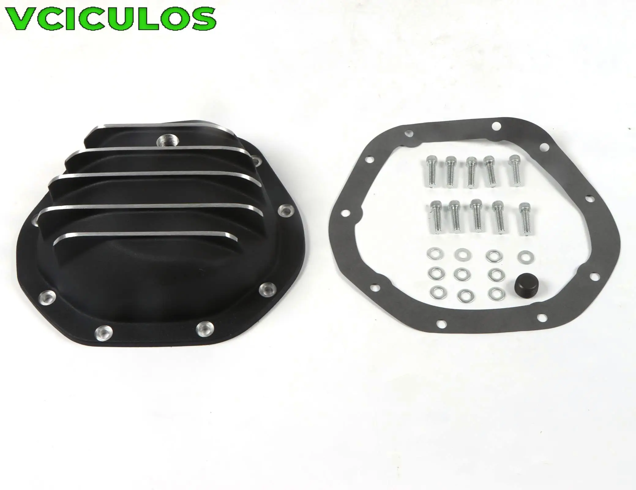 

1PC Dana 44 Differential Cover Kit 10 Bolt Aluminum For Chevy GM Ford Dodge Black Paint Engine Car Accessories Parts Replacement