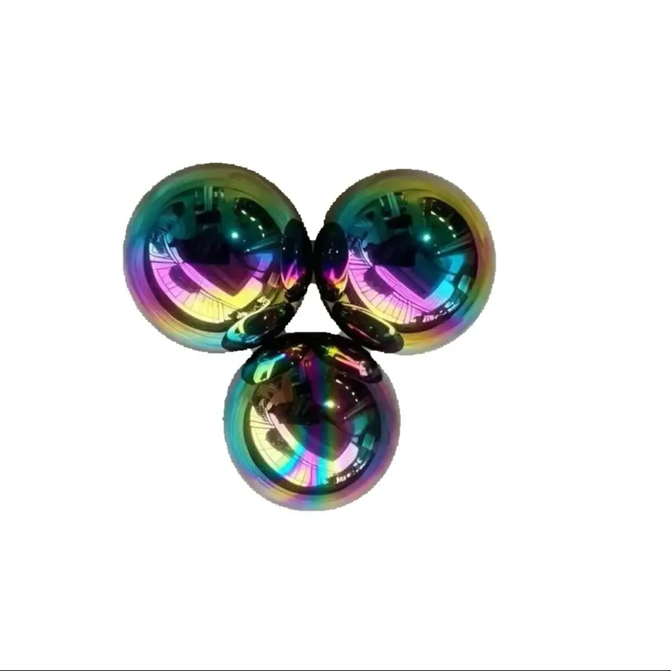 D33mm Sphere Magnet Rainbow Magnetic Balls | Hematite Rattle Snake |Fidget Toys for Anxiety | Large Magnetic Balls