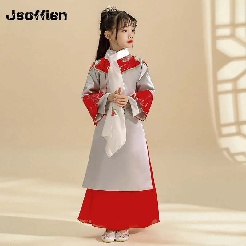 

Chinese Traditional Princess Costume Girl Ancient Qing Dynasty Cosplay Clothing Oriental National Stage Dance Outfit