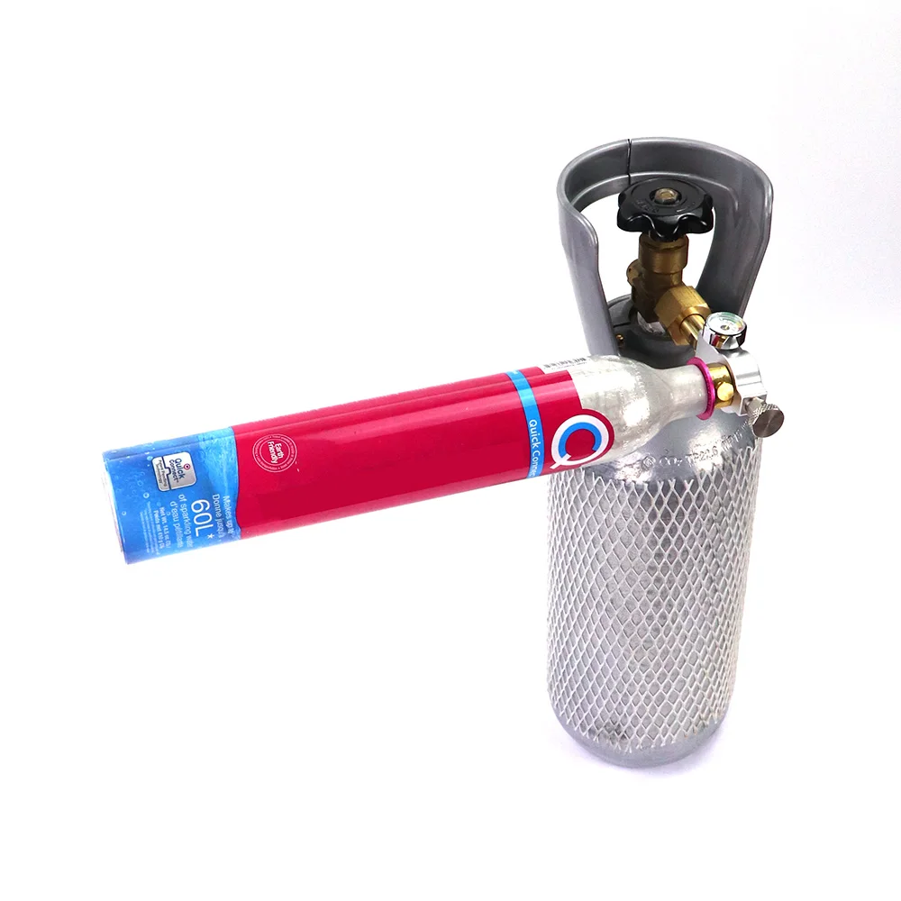 Adaptador CO2 Sodastream Terra DUO para conexión rápida rosa - imagen 5