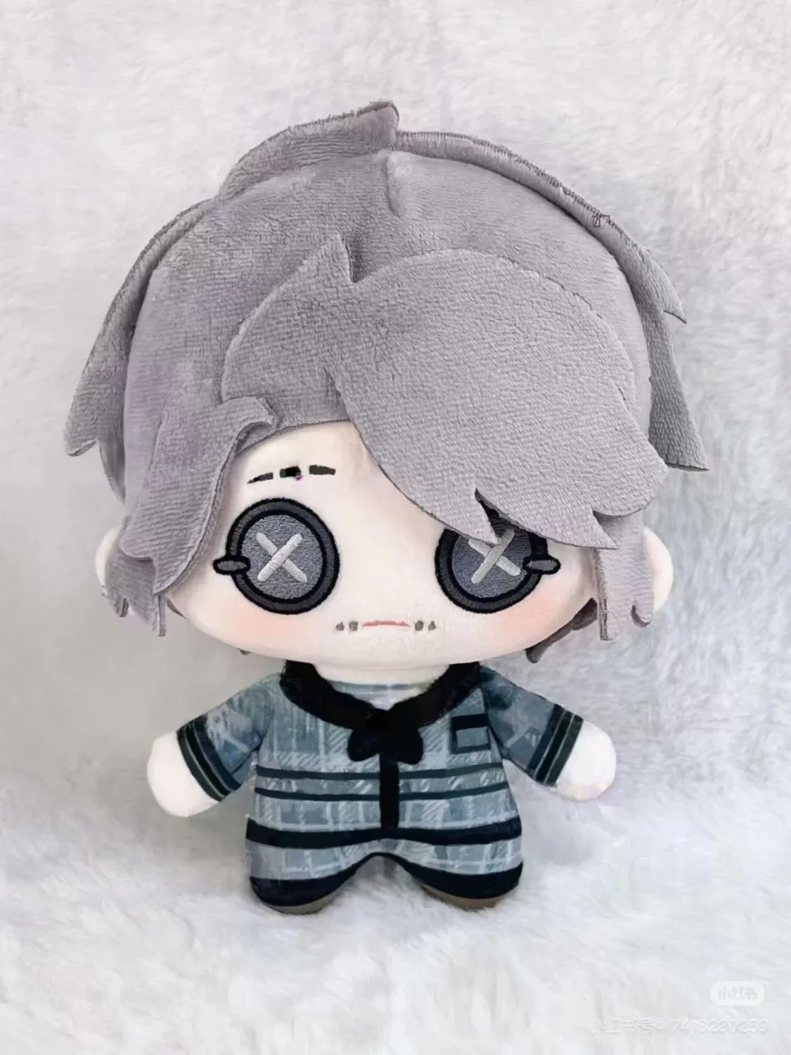 Anime Identity Ⅴ Aesop Carl Embalmer 10cm Adorable Mini Starfish Body Plush Doll Pendant Keychain Stuffed Toys Birthday Gift