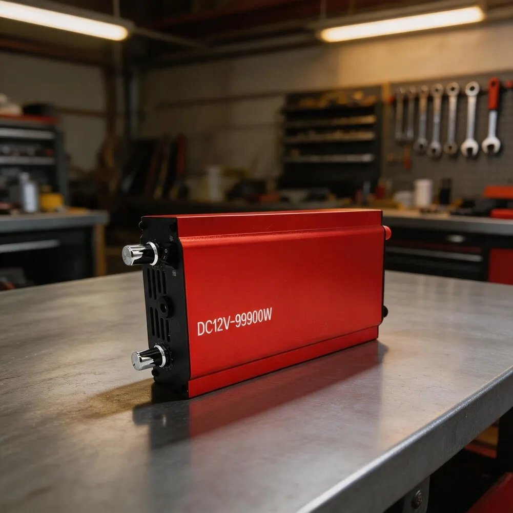Inverter High-power DC 12V-99900W Dual Converter Power Inverter Safety Protection 50Hz Stable Frequency 12V Battery Booster