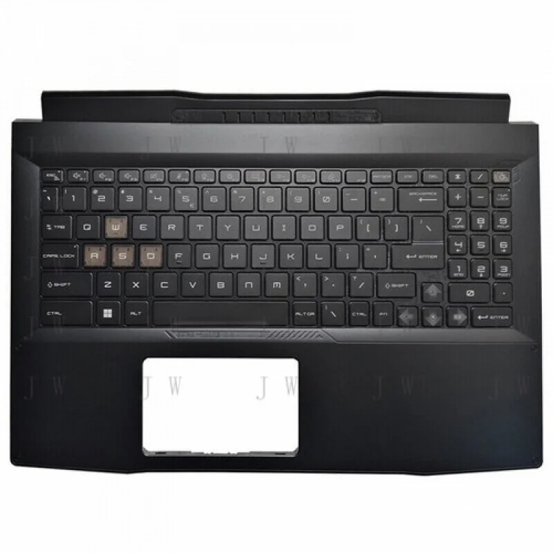 

DDZ New For MSI Katana 15 B13VEK MS-1585 Palmrest Cover Upper Case Backlit keyboard