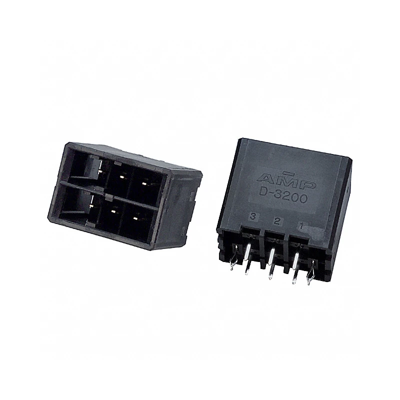 178325-2,PCB Mount Header,Vertical,Wire-to-Board,6P/10P,Gold Plated,Through Hole - Solder,Dynamic 3000 Series,1-178140-2