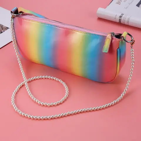 ABS-Umhängetaschen-Kettenriemen, tragbar, 1 Stück, Ersatz-Handtaschengürtel mit Metallschnallen für DIY-Geldbörsen, die Zubehör für die Tasche herstellen