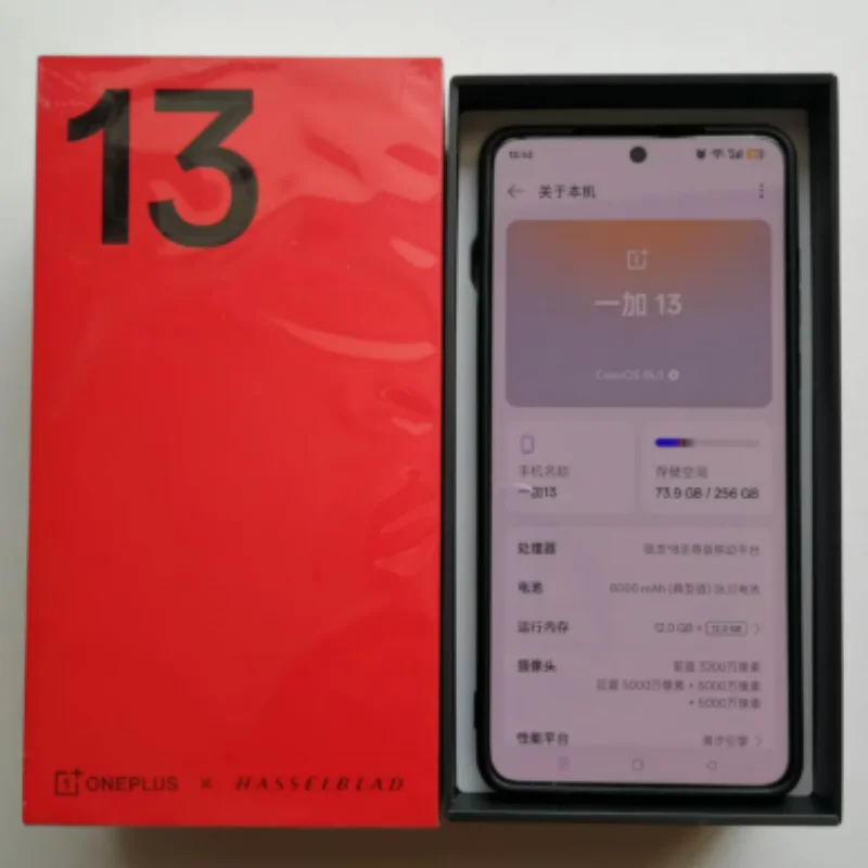 OnePlus 13 Snapdragon 8 Elite شاشة 6.82 بوصة AMOLED 120HZ بطارية 6000mAh 100W SuperVOOC 50 كاميرا خلفية OIS NFC OTA تحديث #1