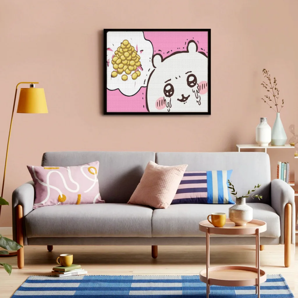 Cartoon Kawaii Cute Chiikawa Diamond Painting   Full Diamond Mosaic Embroidery Home Decor New