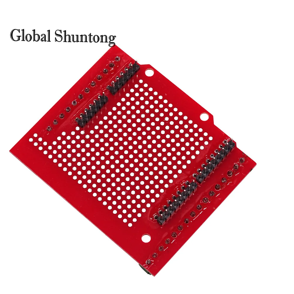 Prototype Screw Shield Expansion Board Assembled Terminal Proto Shield Double-sided PCB IO Solder for Arduino Mega2560 One