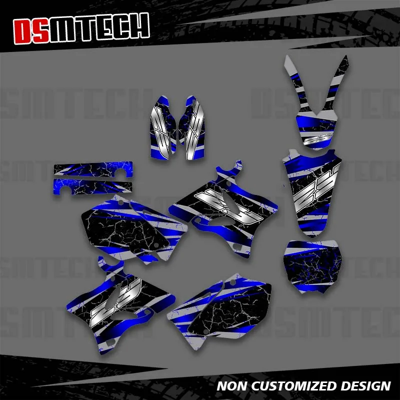

DSMTECH Decals Graphics Kits For YAMAHA YZ125 YZ250 2002-2005 2006 2007 2008 2009 2010 2011 2012 2013 2014 YZ 250
