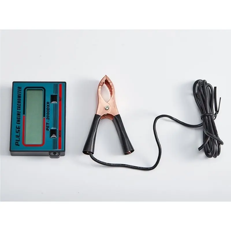 NEW HOT in Stock-Digital Tachometer, 2/4 Stroke Inductive RPM/Hour Meter