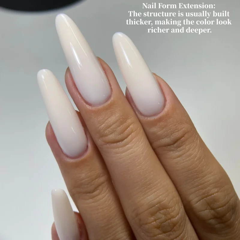 MSHARE 150g Milky Ice Nude Medium Liquid Nail Extension Gel
