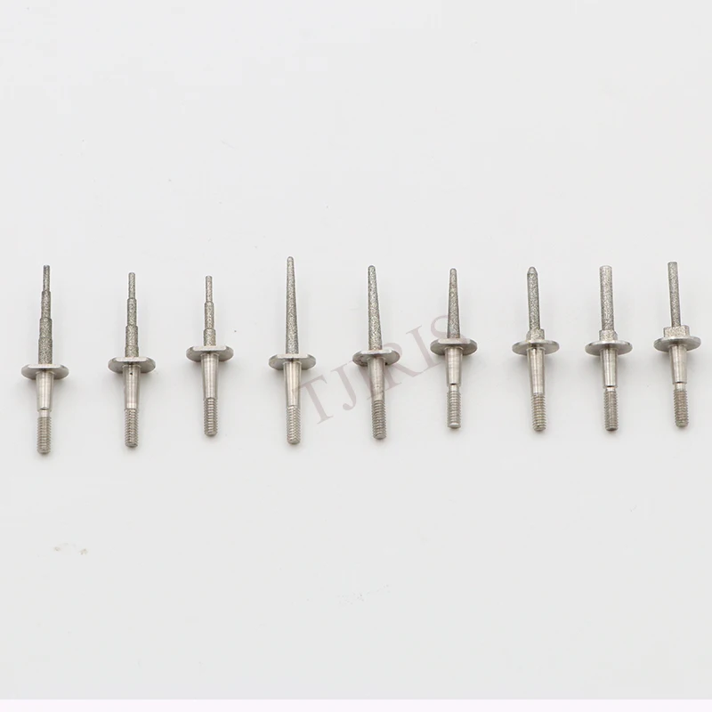 5 peças de fresagem de laboratório dentário morangos inlab compacto/cerec 3 brocas de diamante para vidro cerâmico de disilicato de lítio