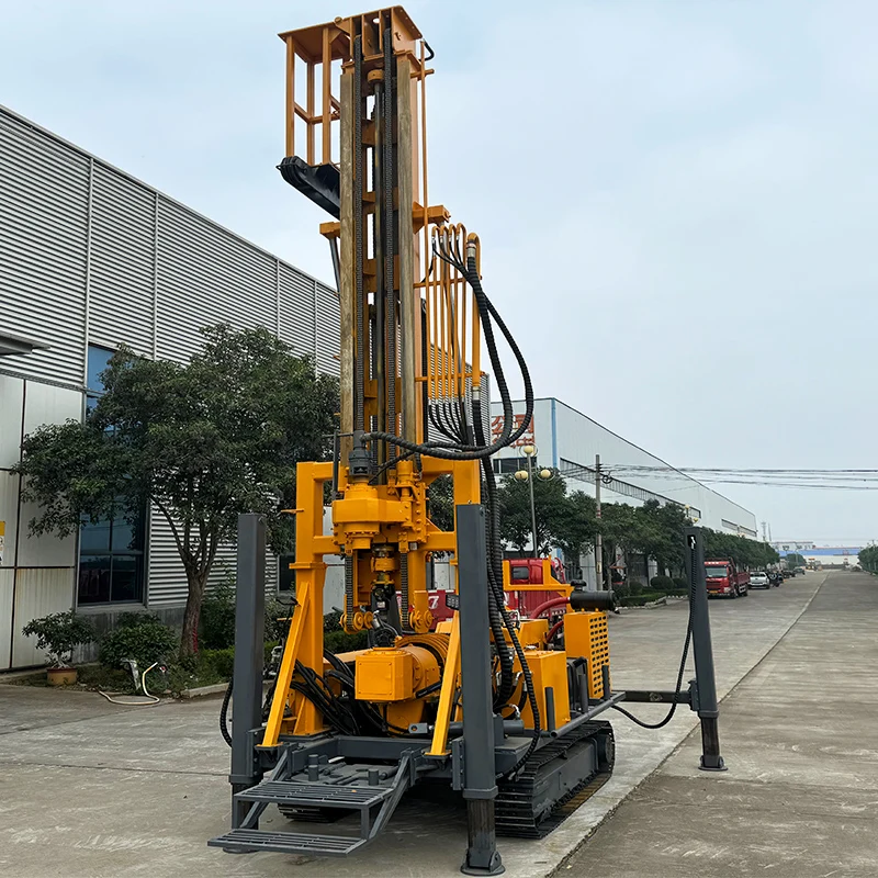JDL-350 الزاحف محرك الديزل الذاتي جهاز الحفر الأساسية أخذ العينات استكشاف آبار المياه التعدين محرك المضخة الأساسية