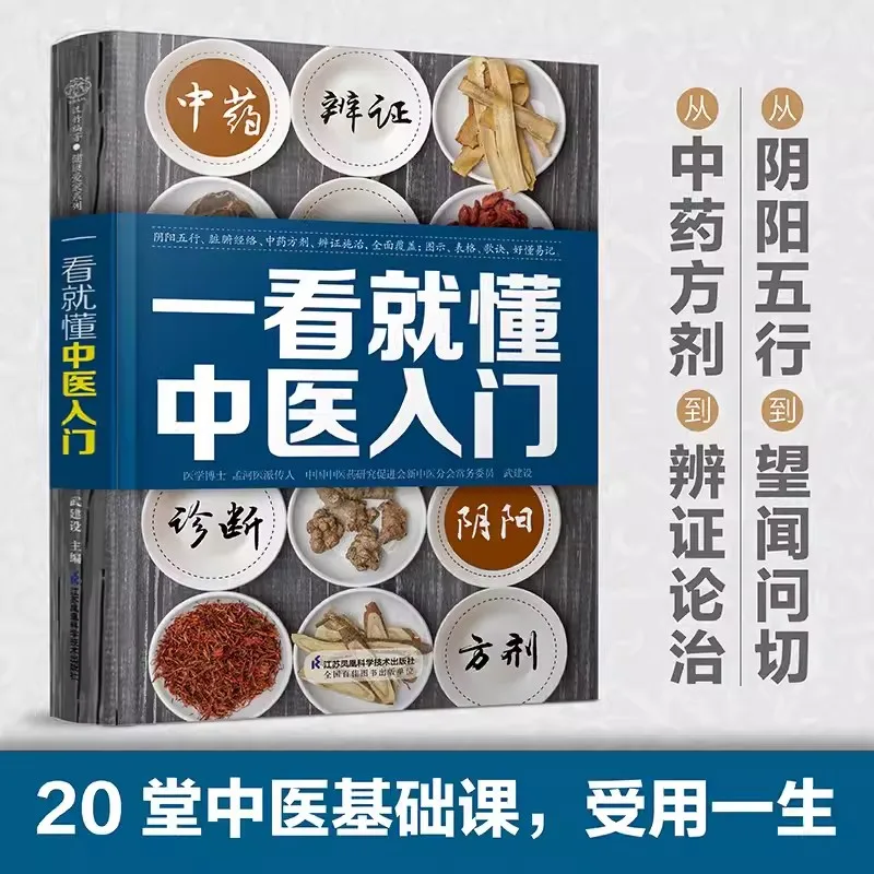 Easy to Learn to Graphical Introduction to Traditional Chinese Medicine Scientific Analysis Chinese Herbal Medicine Prescription