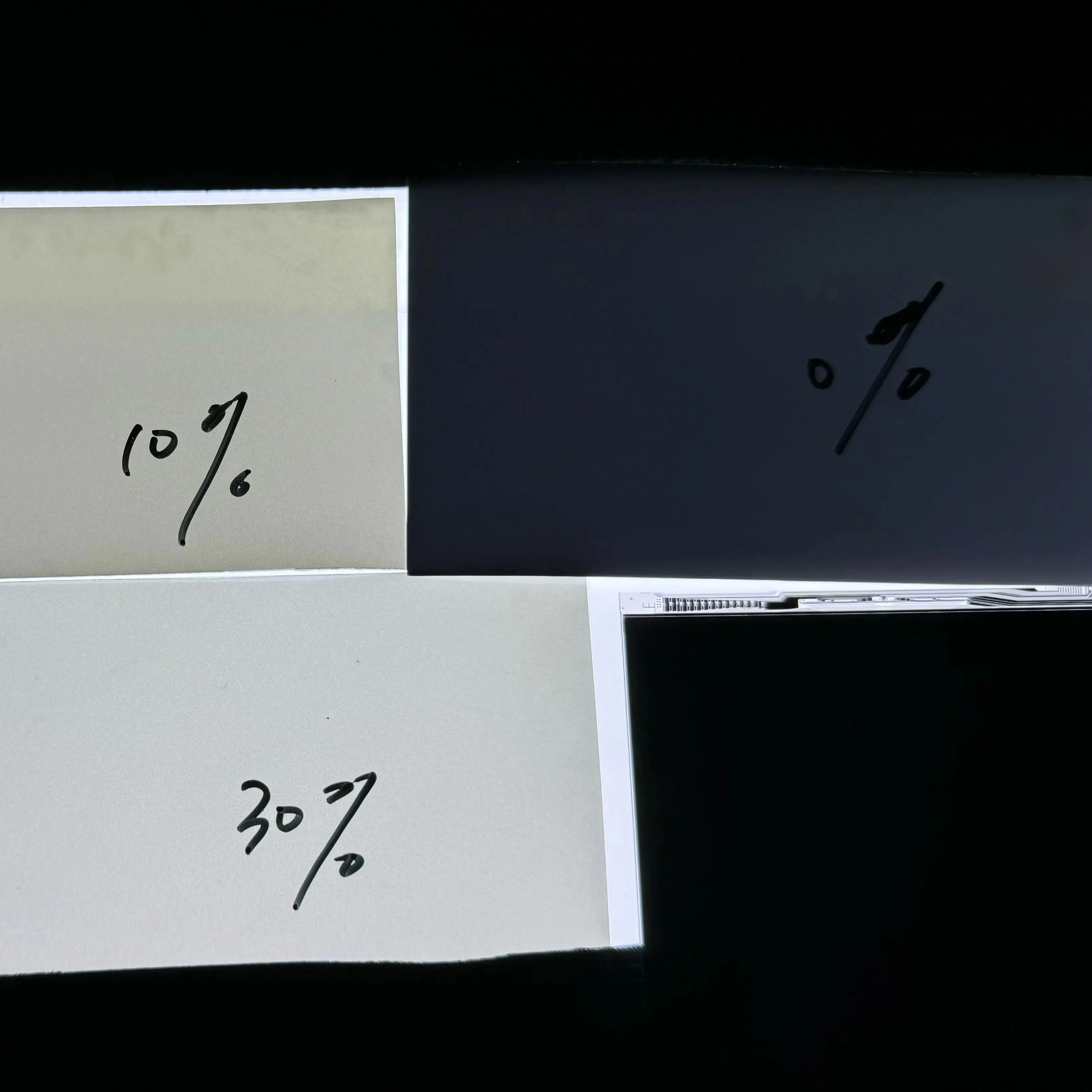 FSTN LCD Polarizer/POL  Translucent/Reflective Film 710mmX405mm  Grey Silver White