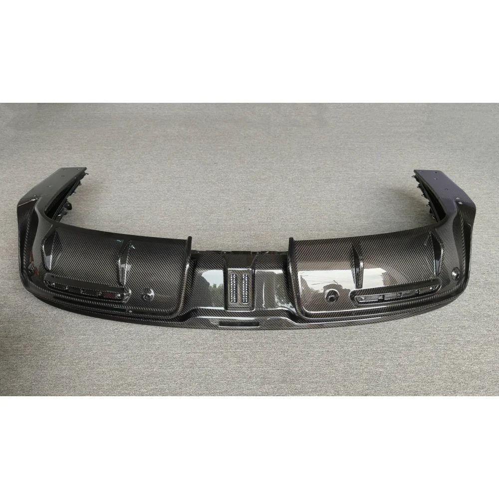Upgraded M-style 3k High-quality Dry Carbon Fiber Rear Diffuser Body Kit for Rolls Royce Spectre Rear Bumper Lip Car Upgrade Kit