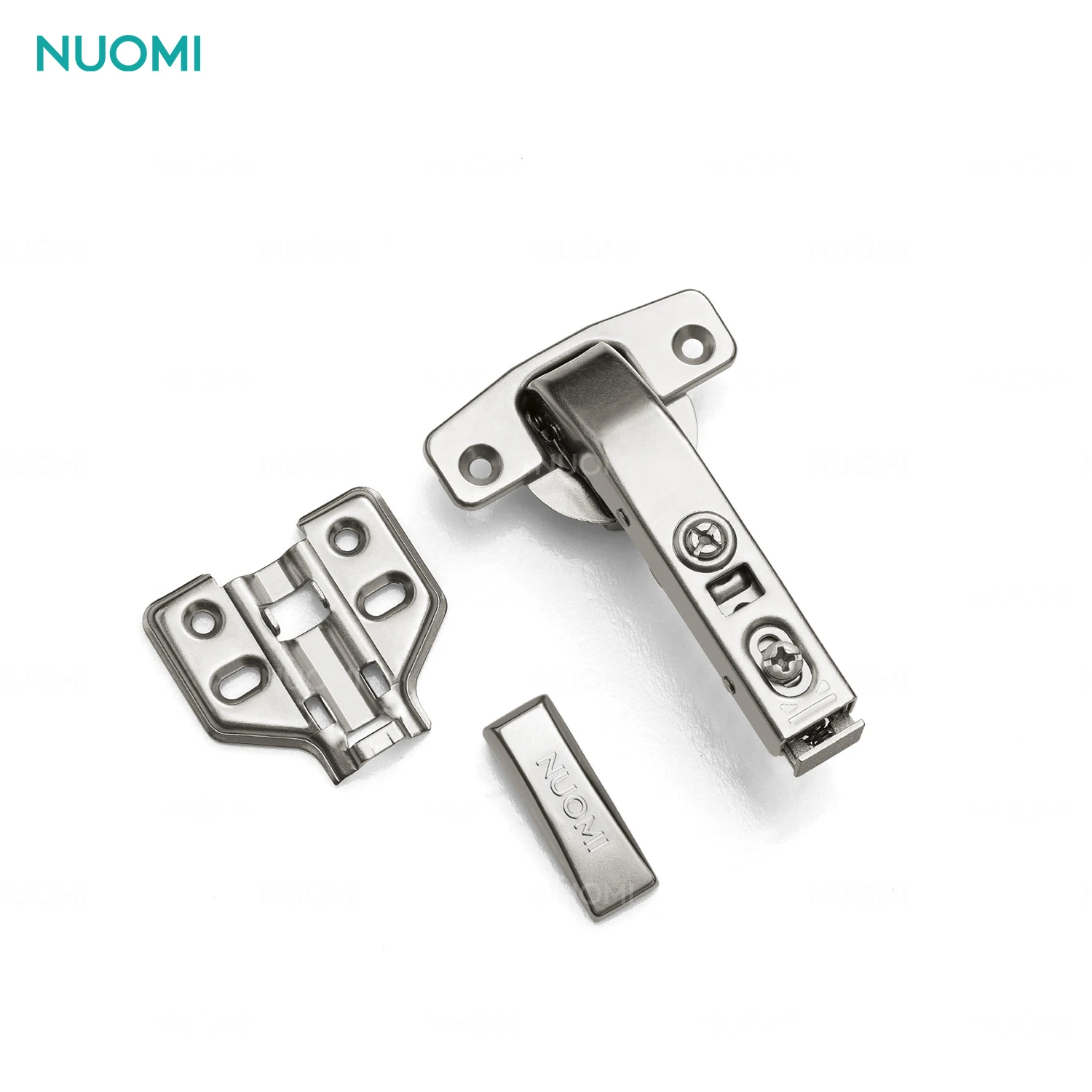 NUOMI Cold-rolled 90 Degree Soft Close Hinge Quick Mounted Buffering Cabinet Hinges For Furniture