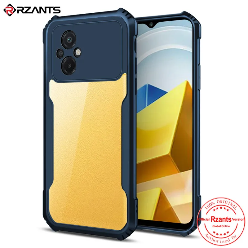 

Rzants For Xiaomi Poco M5 4G Poco M4 5G Case Slim Cover Casing Camera Protection Small Hole Phone Shell