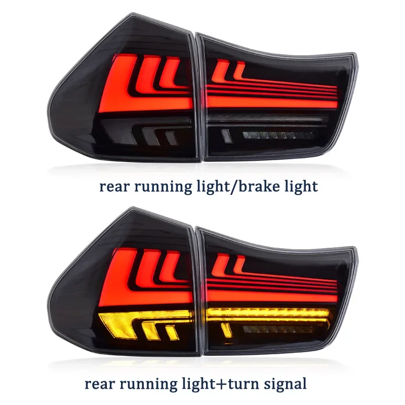 Car LED Taillight For Lexus RX 2003-2005 2006 2007 2008 Rear Running Lamp Brake Reverse Turn Signal Waterproof Car Accessories