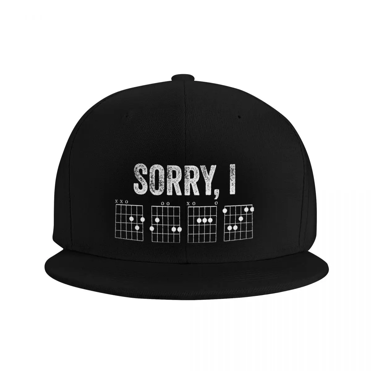 Sorry Idgaf Message Guitar Man Hat Golf Hat Custom Logo Women's Baseball Cap Man Hat Baseball Cap