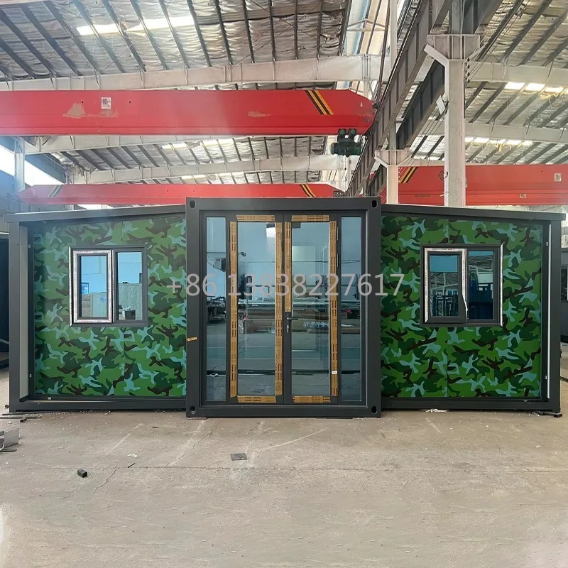 Cheap Mobile 10ft Expandable Foldable Steel Prefab Shipping Container House for Bedroom Use in Outdoor Settings