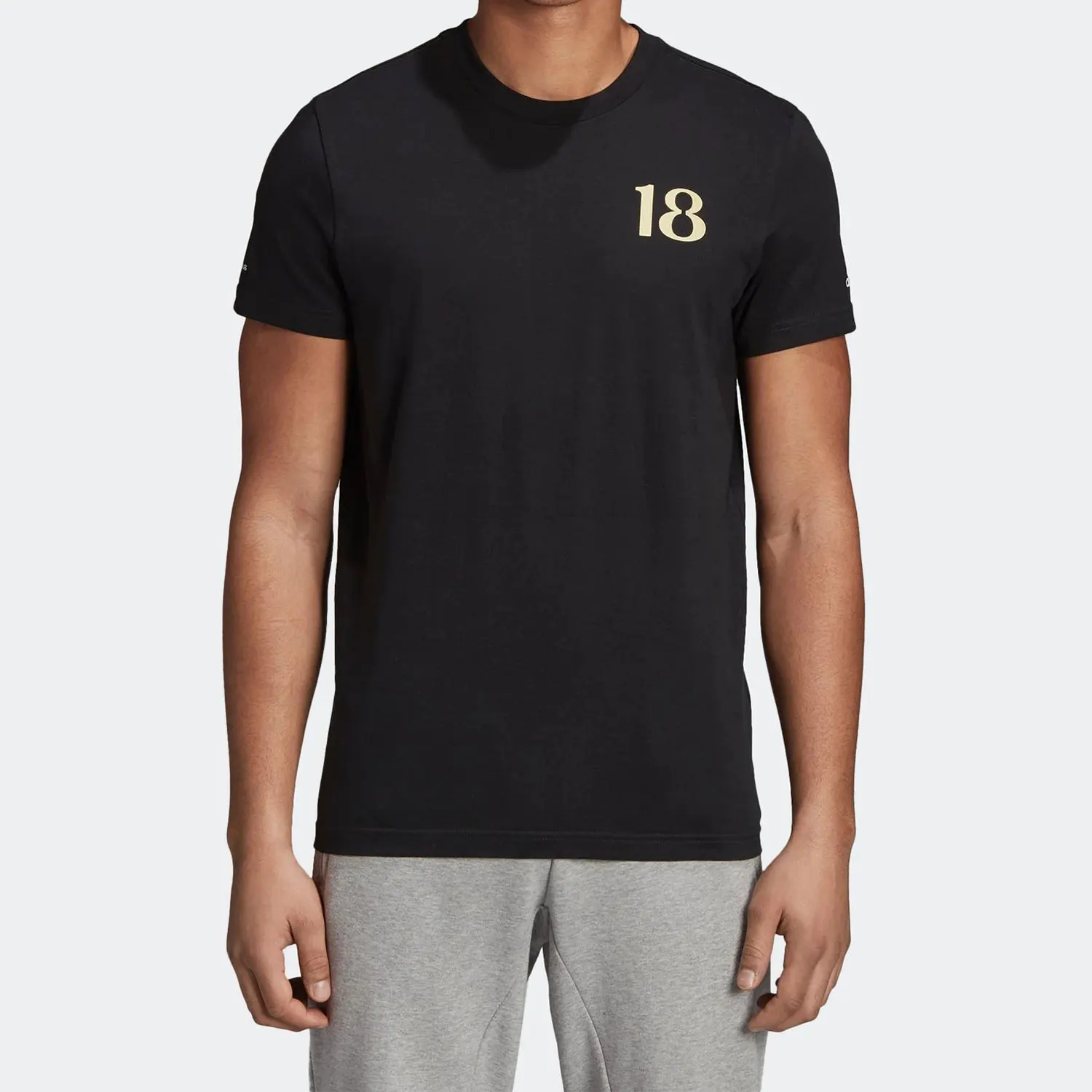 

Мужская свободная повседневная футболка с коротким рукавом Adidas Originals Summer New Season CW2105