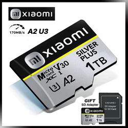 Xiaomi Micro SD Card High Speed Memory Card 128GB 256GB 512GB 1TB Cartao De Memoria Flash Memory TF Card C10 For XiaoMi Sandisk