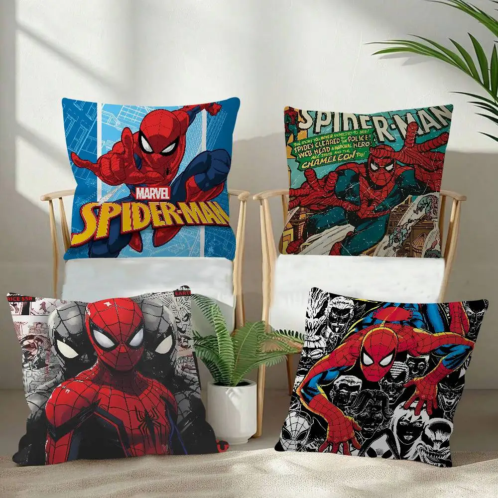 Movie S-Spiders COOL Man Pillow Case For Sofa Decor Car Office Room Printing Cushion Cover Decorations And Protector