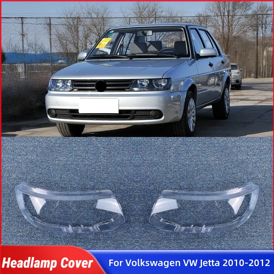 

For Volkswagen VW Jetta 2010 2011 2012 Car Accessory Products Front Headlamp Lamp Cover Glass Headlights