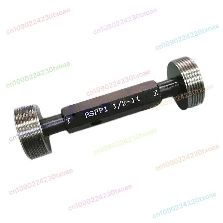 

1Pcs American System Thread Plug Gauge Set (Sizes: PF1/8, PF1/4, PF3/8, PF1/2, PF3/4, PF1", PF1-1/4) - Go/Nogo Measuring Tool