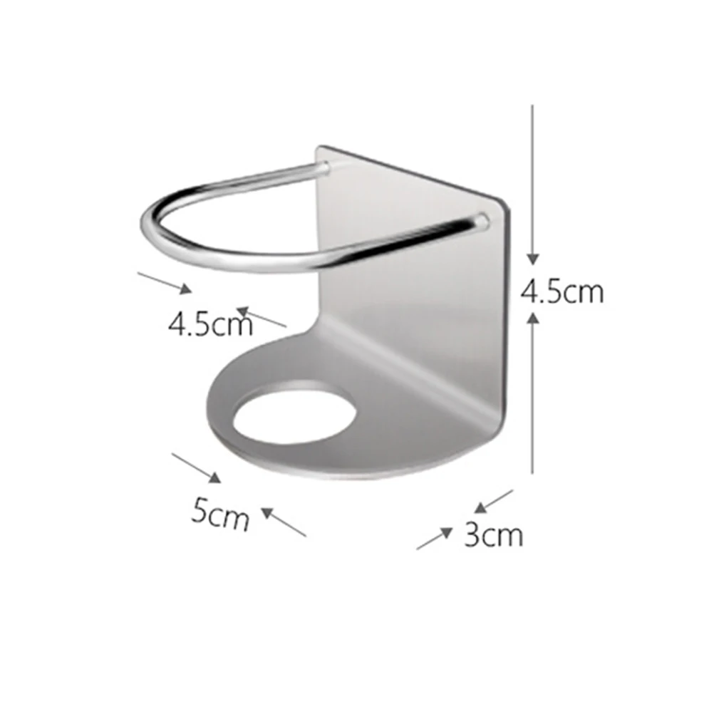 

2pcs Toothbrush Rack Holder Stainless Steel Wall Mounted ganizer Space Saving Bathroom Toothpaste St Home Accessories