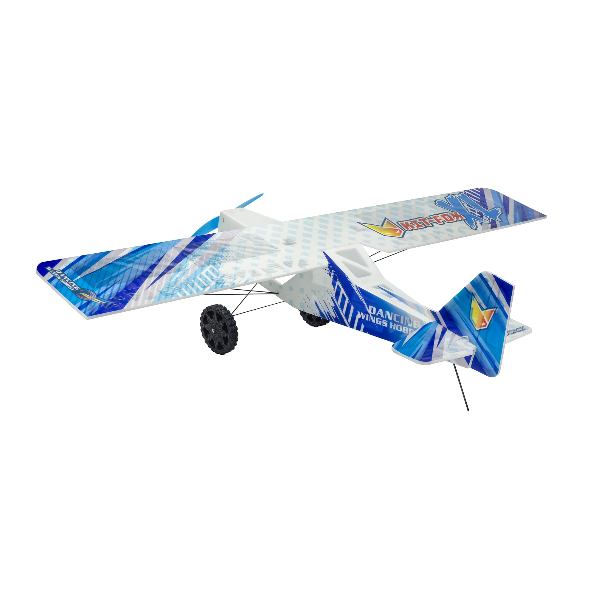 DW Hobby KITFOX-XL RC Airplane with MF1905 Motor KIT Lightweight 1M Foam Plane Model Gift 4CH Remote Control Plane EA02